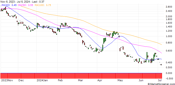 Chart PUT/UBS/22/1/20.12.24