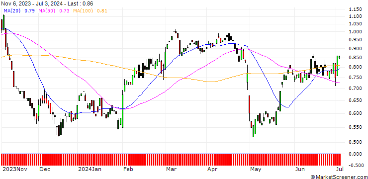 Chart PUT/FIELMANN/50/0.1/20.12.24